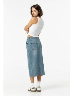 FALDA MIDI DENIM TIFFOSI