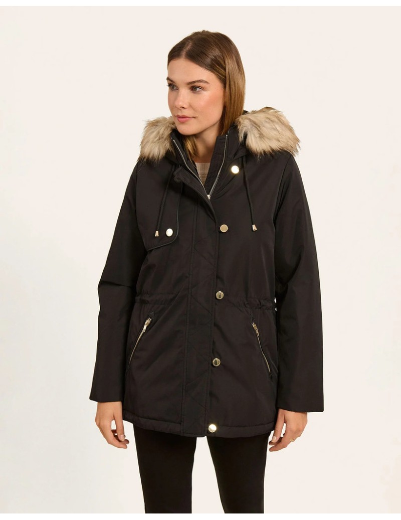 PARKA BUPARK NEGRO NAF NAF