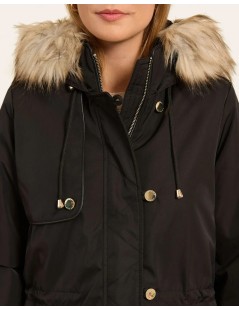 PARKA BUPARK NEGRO NAF NAF