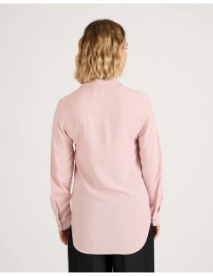 CAMISA SEDA ROSA NAF NAF