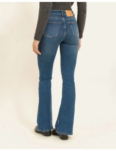 PANTALON POWER FLARE DENIM NAF NAF