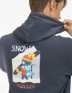 SUDADERA SNOW EL PULPO