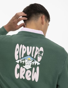 SUDADERA SIN CAPUCHA VERDE EL PULPO