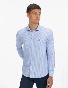 CAMISA RAYAS MISSISSIPPI OXFORD AZUL ROYAL EL PULPO