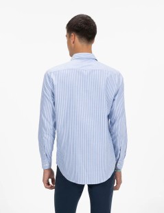 CAMISA RAYAS MISSISSIPPI OXFORD AZUL ROYAL EL PULPO