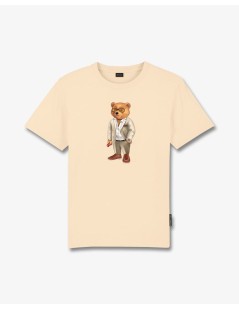 CAMISETA ORGÁNICA BEIGE XCII BARON FILOU