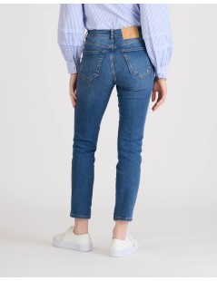 PANTALON ROSA DENIM NAF NAF