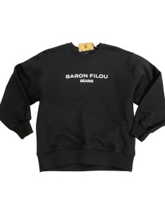 SUDADERA ORGÁNICA CON ESTAMPADO EN LA ESPALDA XCII BARON FILOU