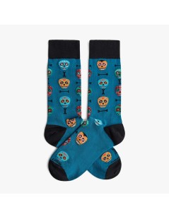 CALCETINES MEDIA CAÑA SKULLS JIMMY LION