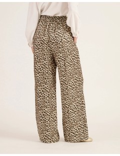 PANTALON LEO MARRON NAF NAF