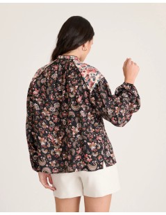 BLUSA SARI ROSA NAF NAF