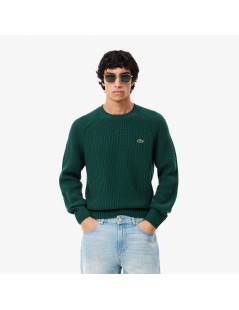 JERSEY VERDE CLASSIC FIT LACOSTE