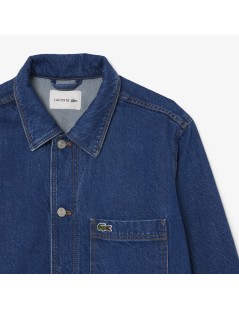 SOBRECAMISA DENIM ALGODÓN GRUESO LACOSTE