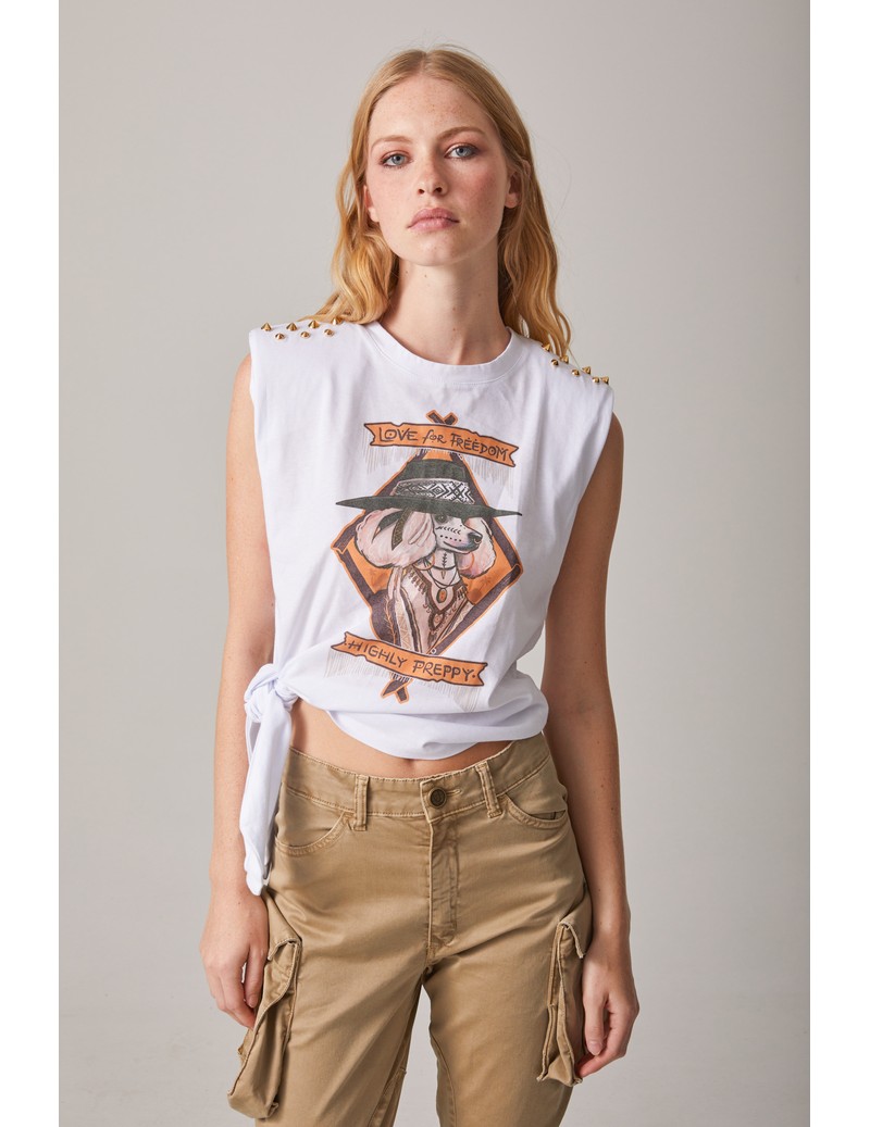 CAMISETA ESTAMPADO CANICHE...