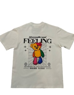 CAMISETA FEELING BLANCA BL3SSED