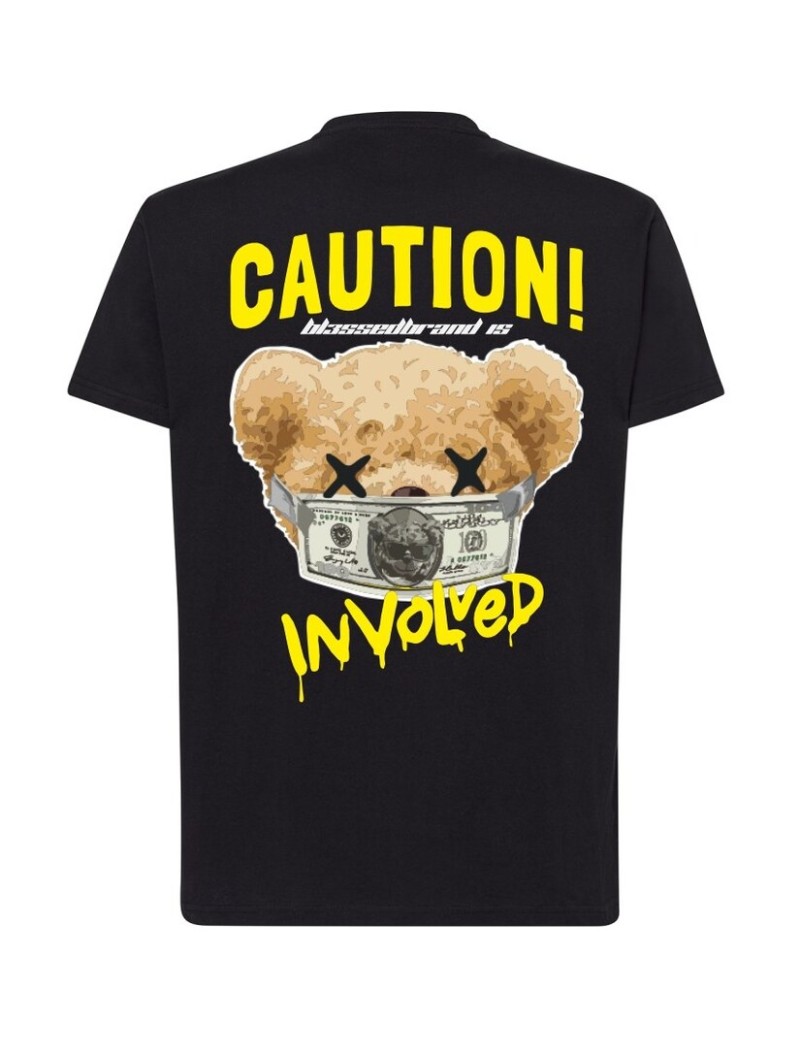 CAMISETA CAUTION TEE BLACK...