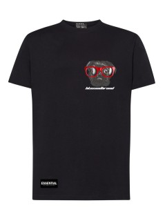 CAMISETAS HEROPUG TEE BLACK BL3SSED