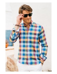 CAMISA ESTAMPADO CUADROS THE SURFCAR