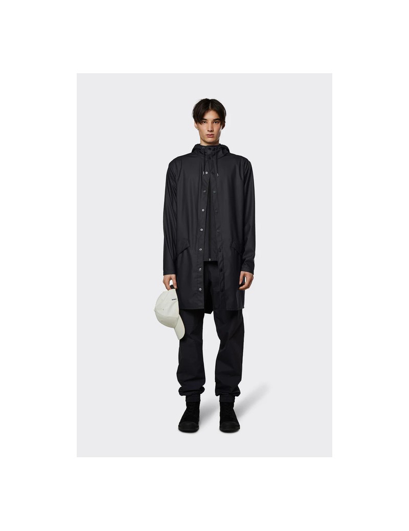 IMPERMEABLE UNISEX NEGRO RAINS