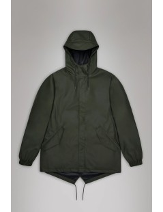IMPERMEABLE RAINS UNISEX VERDE