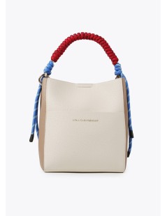 BOLSO BUCKET BICOLOR LOLA CASADEMUNT