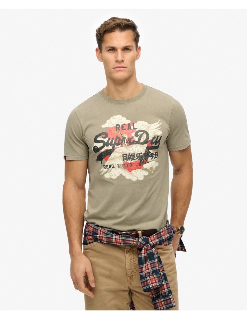 CAMISETA ESTAMPADO SUPERDRY