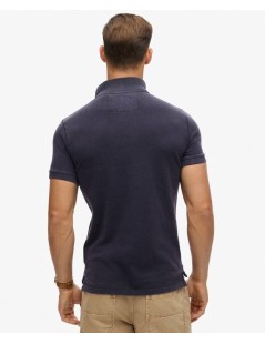 POLO AZUL MARINO SUPERDRY 