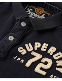 POLO AZUL MARINO SUPERDRY 