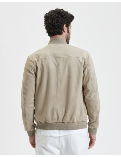 CAZADORA BEIGE EFECTO PANA GIANNI LUPO