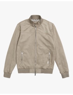 CAZADORA BEIGE EFECTO PANA GIANNI LUPO