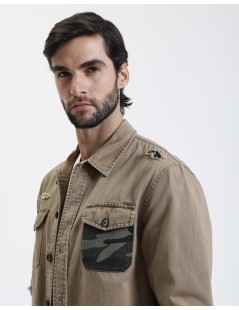 SOBRECAMISA DETALLE CAMUFLAJE GIANNI LUPO