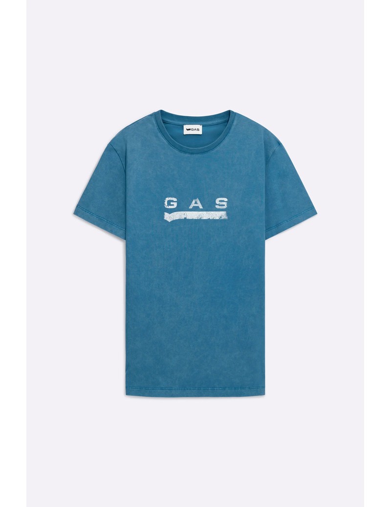 CAMISETA AZUL "GAS DISTR."...