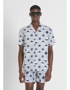 CAMISAS REGULAR STRAIGHT FIT «HONOLULU» DE MEZCLA DE LINO ANTONY MORATO