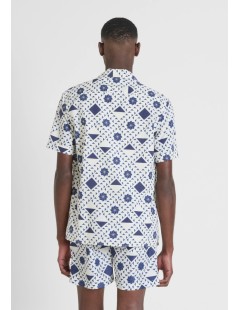 CAMISAS REGULAR STRAIGHT FIT «HONOLULU» DE MEZCLA DE LINO ANTONY MORATO