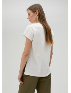 CAMISETA CON LOGO MULTIRAYA LOLA CASADEMUNT