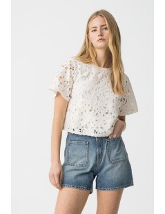 BLUSA BORDADA FLORAL TIFFOSI