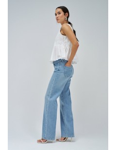 BLUSA PLISADA BLANCA SALSA JEANS