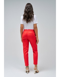 PANT.CHINO ROJO DE LINO SALSA JEANS