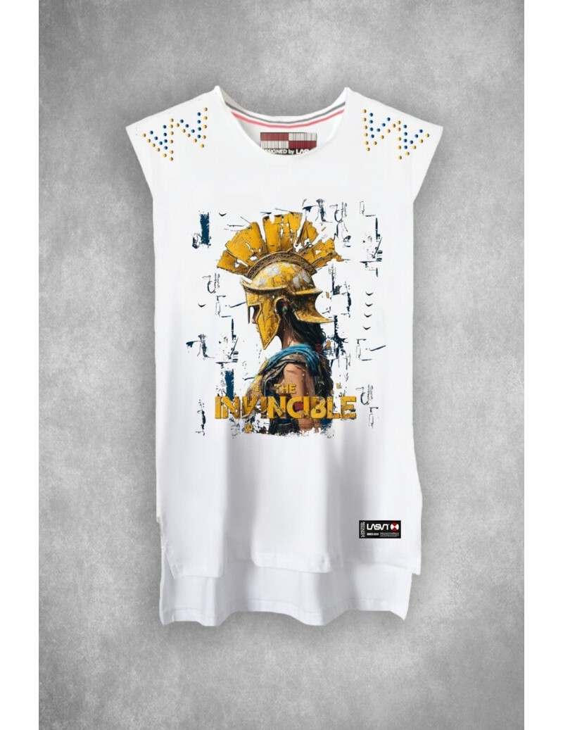 CAMISETA BLANCA LASAL...