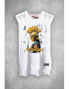 CAMISETA BLANCA LASAL INVENCIBLE 
