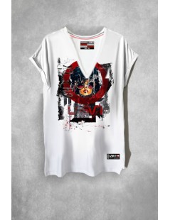 CAMISETA DE MUJER LASAL ON F CK