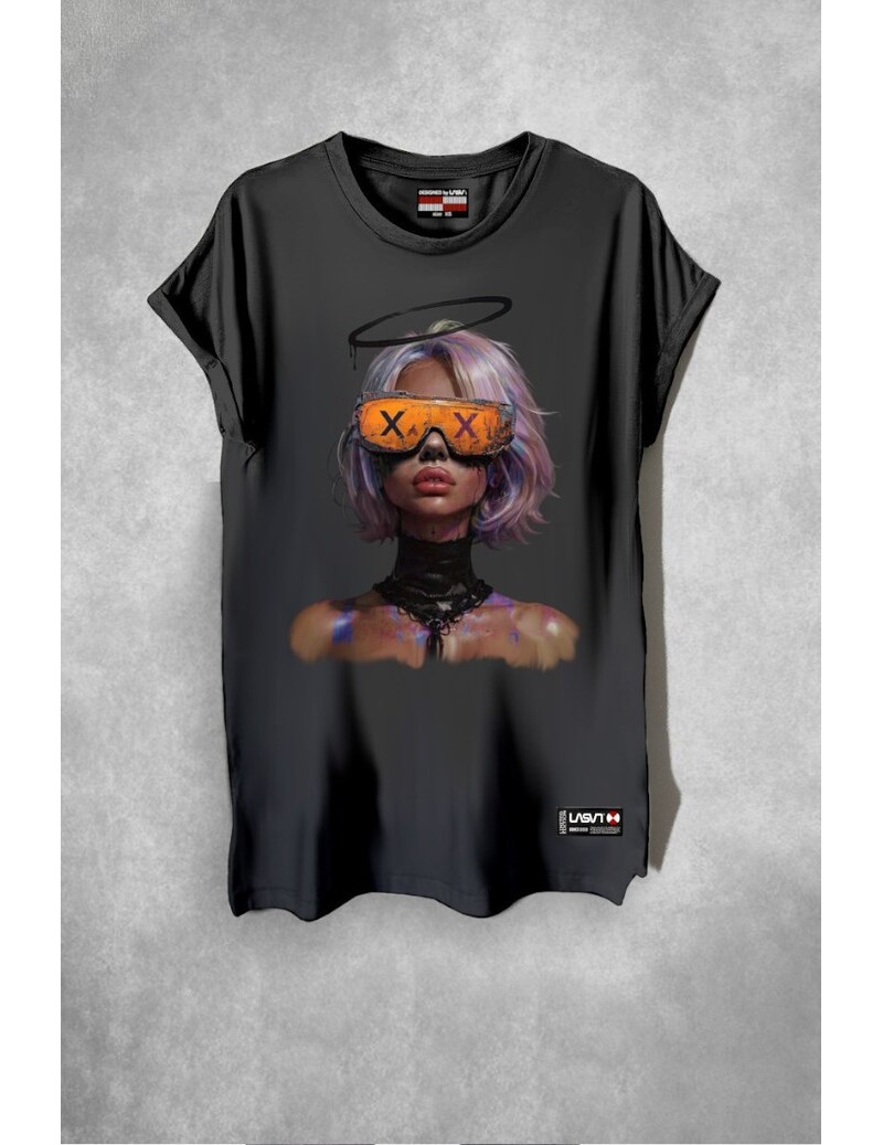 CAMISETA XX NEGRA LASAL