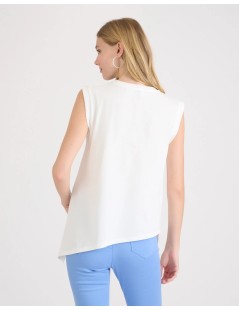 CAMISETA IRREGULAR CRUDO NAF NAF