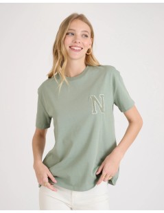 CAMISETA VERDE N NAF NAF