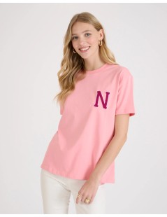 CAMISETA ROSA N NAF NAF
