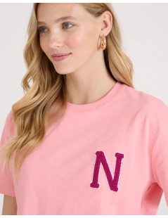 CAMISETA ROSA N NAF NAF