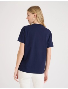 CAMISETA AZUL MARINO N NAF NAF