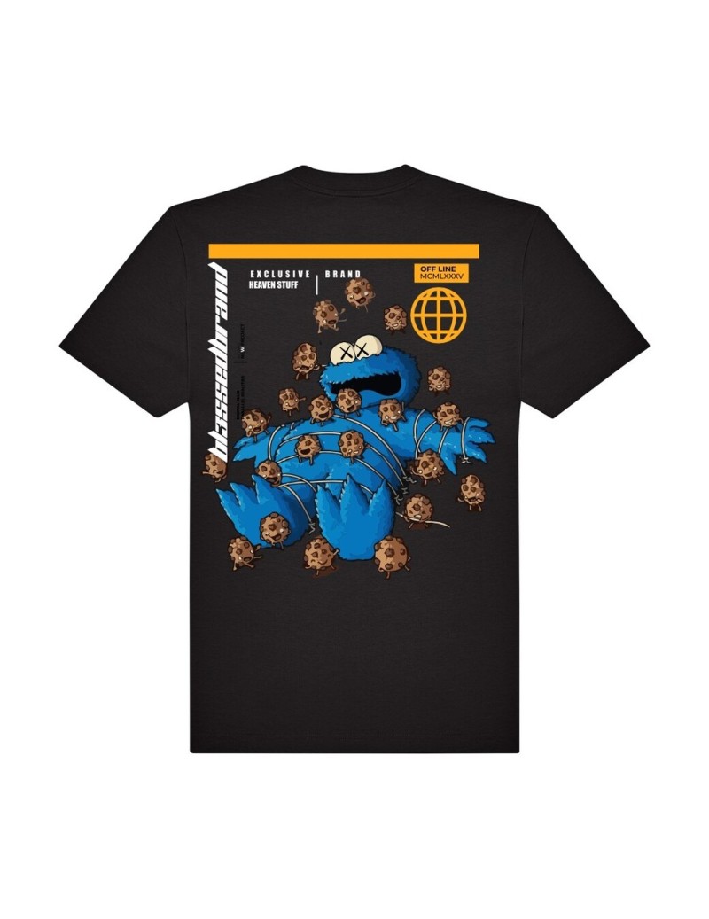 CAMISETA COOKIES NEGRA BL3SSED