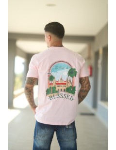 CAMISETA LACASA TEE ROSA BL3SSED