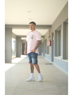 CAMISETA LACASA TEE ROSA BL3SSED